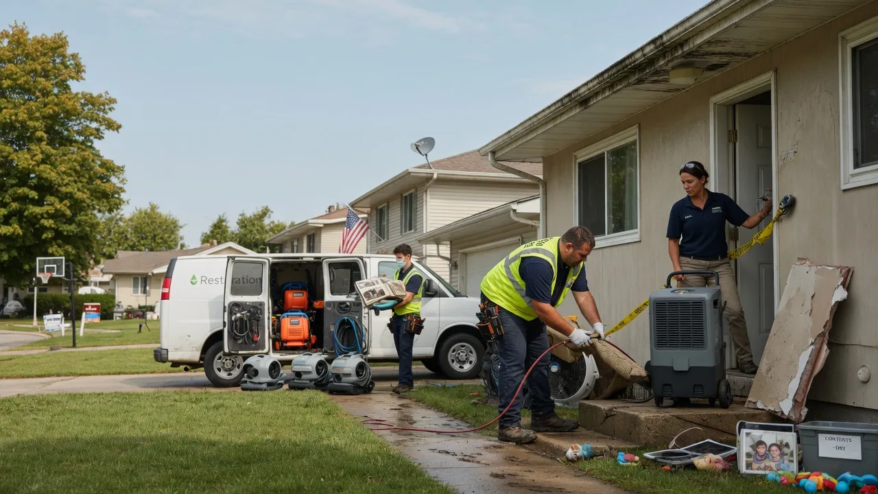Water Damage Restoration in Marysville, OH near me